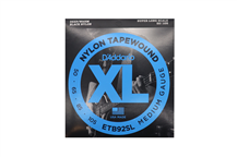 D'Addario ETB92SL Black Nylon 050-105 Bass Guitar Strings