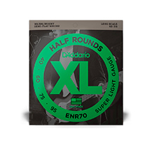Daddario ENR70 Semi-flat Wound 040-095 Bass Guitar Strings