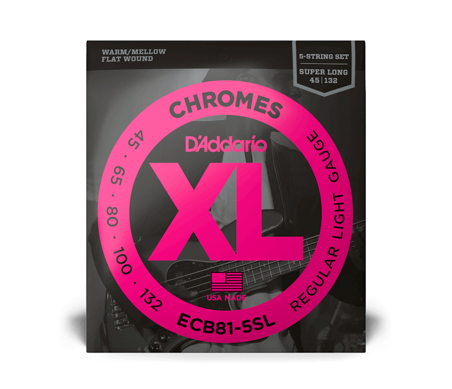 Daddario ECB81-5SL 5 strings 045-132 Bass Guitar Strings