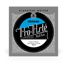 D'Addario TNH-3T Titanium Treble Half Sets Single classical guitar strings