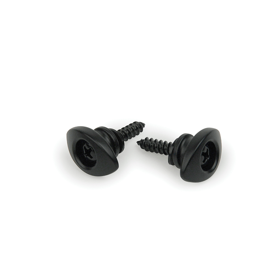 D'Addario PWEEP102 Black Brass End Pin strap guitar pin