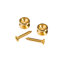 D'Addario PWEP302 Golden Brass End Pin strap guitar pin