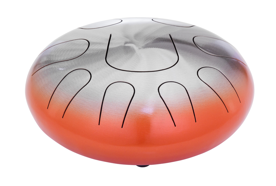 Pearl PMTD9LYDF 9 Note C Lydian Orange Burst Tongue Drum