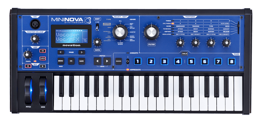 Novation MiniNova Synthesizer