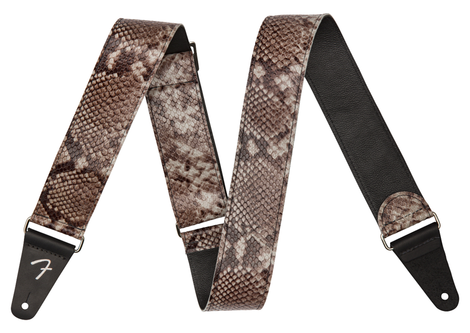 Fender Wild Faux Snakeskin Leather Guitar Strap