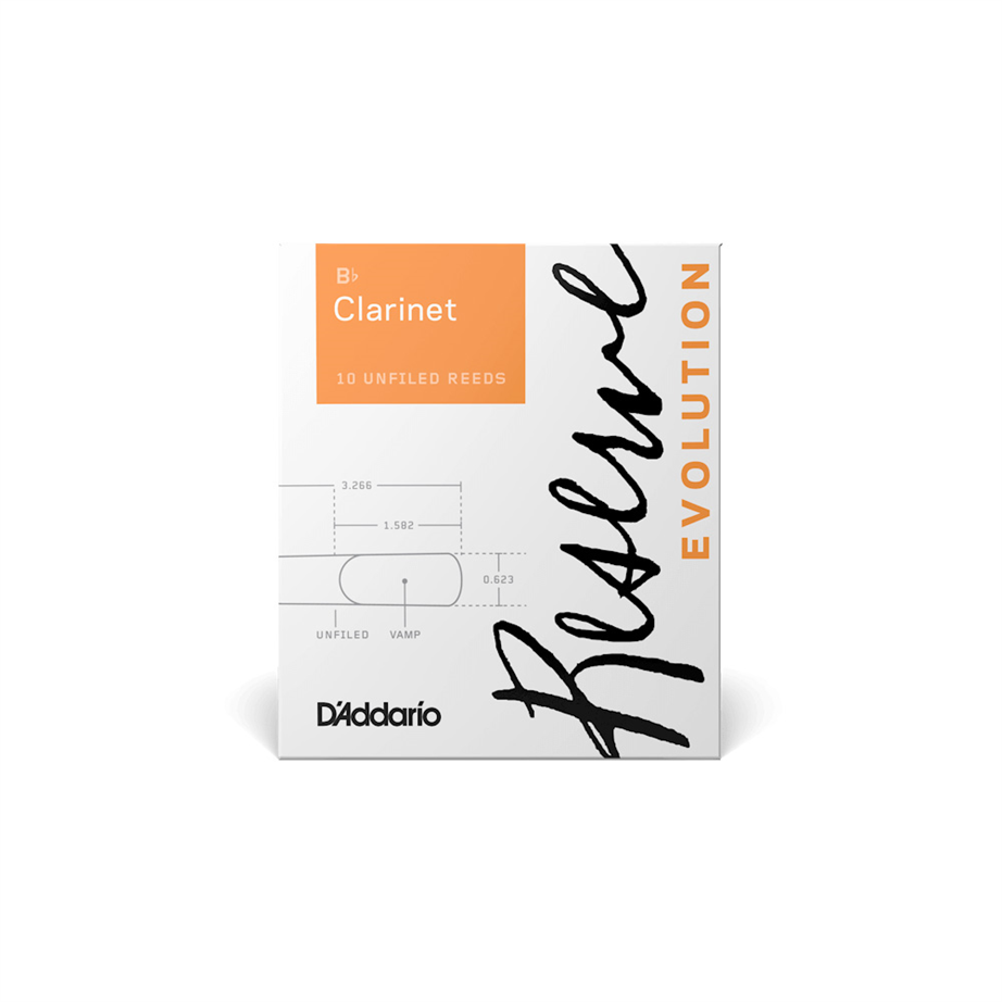 D'Addario Reserve Evolution 5.0 Bb Clarinet Reed