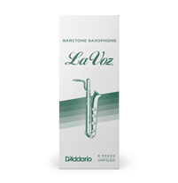 Palheta Sax Barítono Medium Soft Daddario La Voz 5 uni