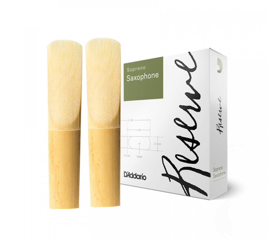 Palheta Sax Soprano 3.0+ D'Addario Reserve