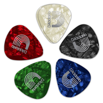 Planet Waves 1CAP4 Classic Pearl Celluloide Assortment Pack 10 UN Picks