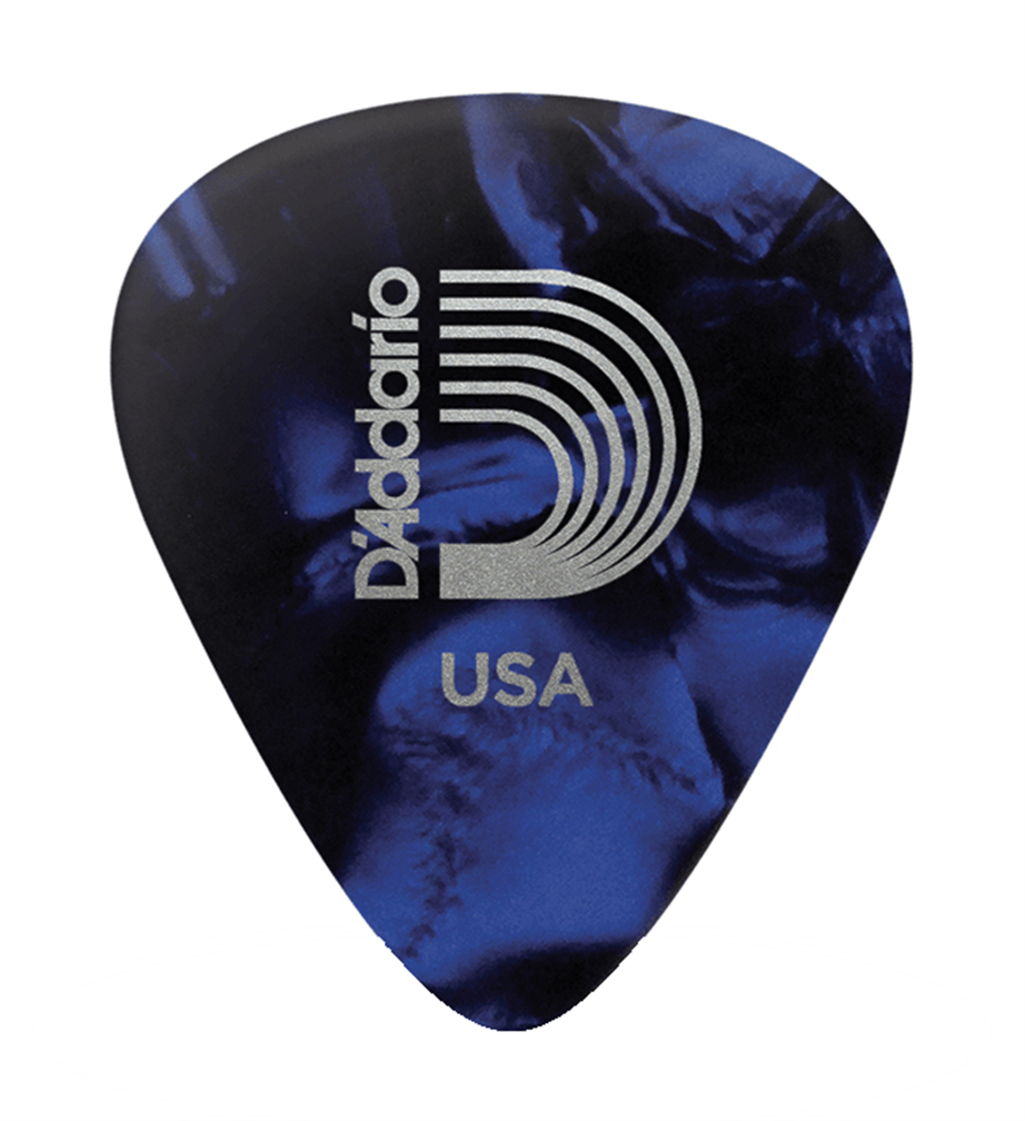 Palhetas Planet Waves 1CBUP7 Classic Celluloide Blue Pearl