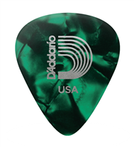 Planet Waves 1CGP4 Classic Celluloide Green Pearl Picks