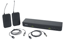 Shure Combo BLX188E/CVL-H8E Wireless Lavalier Microphone
