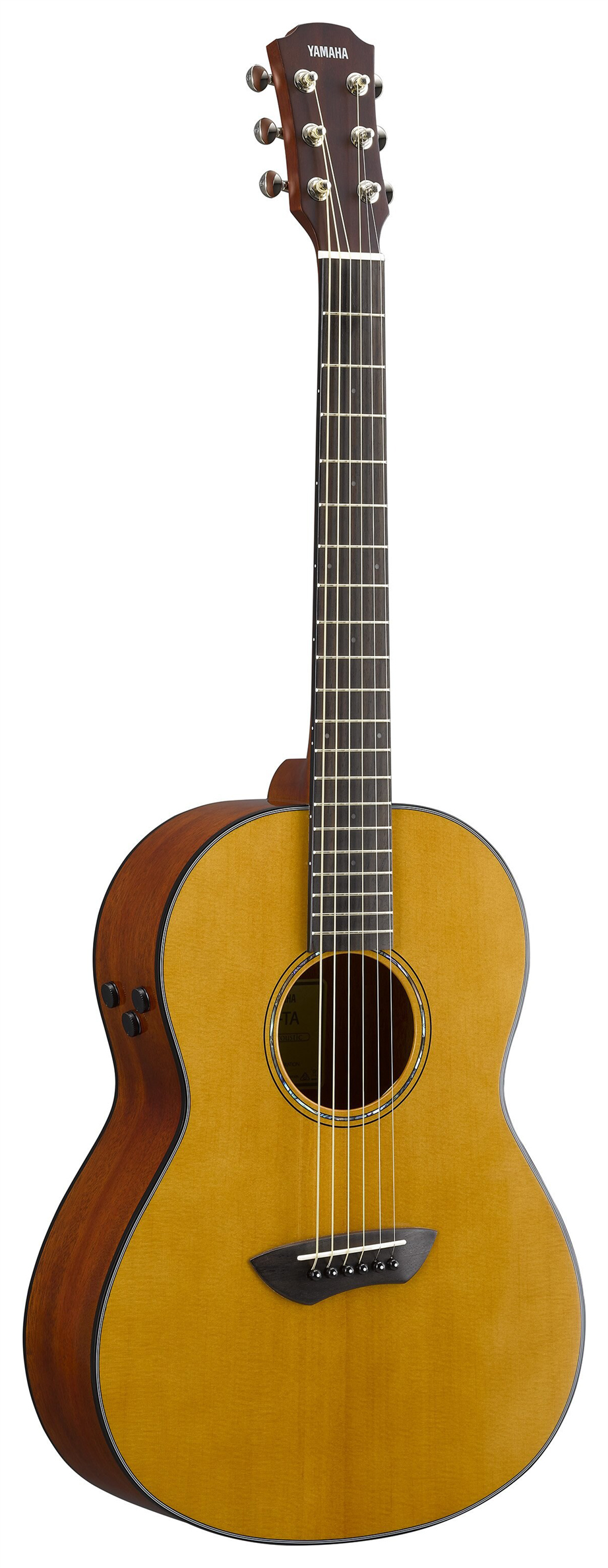 Yamaha CSF-TA Transacoustic Vintage Natural Electric Acoustic Guitar