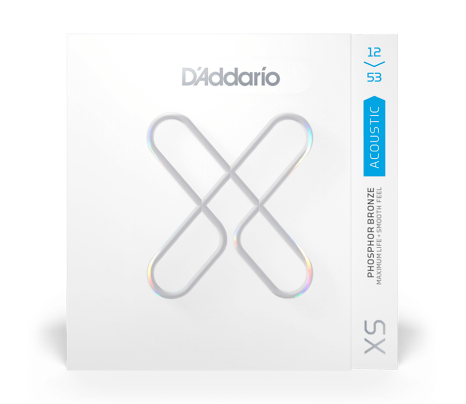 D'Addario XSAPB1253 Acoustic Guitar String Set Phosphor Bronze Coated 012-053