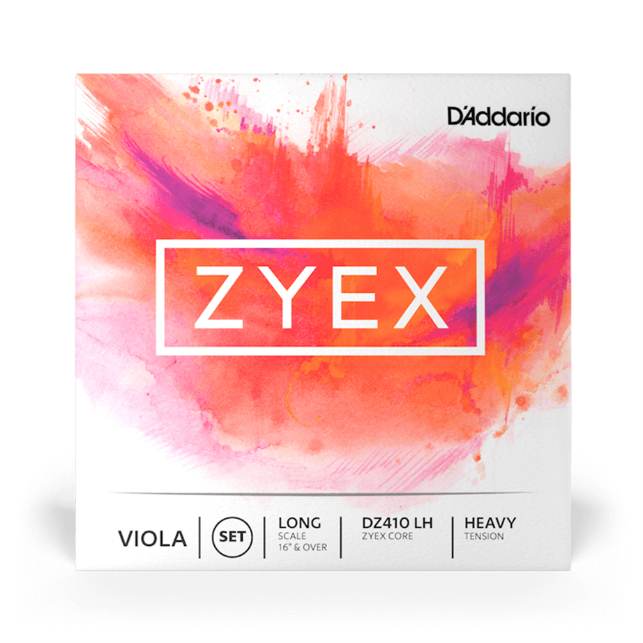 D'Addario DZ410 LH Zyex Heavy Tension Viola Strings