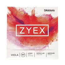 D'Addario DZ410 LM Zyex 16" Medium tension Viola Strings