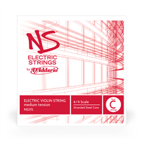 Daddario NS315 Low C 4/4 Medium Tension Electric violin string