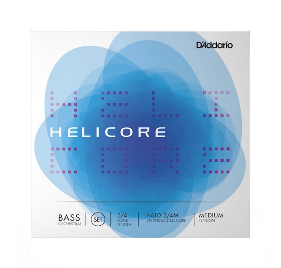 Daddario H610 Helicore Orchestral 3/4 Double-bass strings