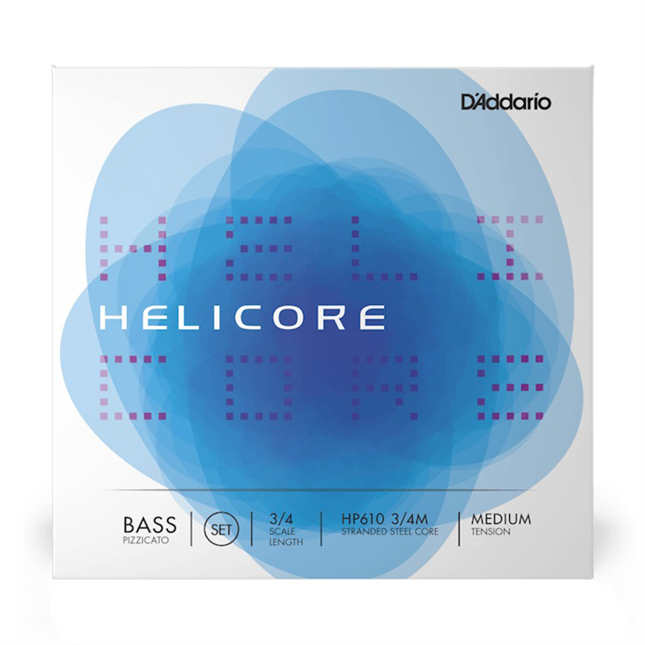D'Addario HP610 M Helicore Pizzicato 3/4 Double-bass strings