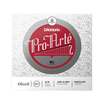 Daddario J59 Pro-Arté 4/4 Medium Tension Cello strings