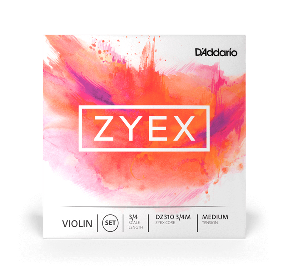 Daddario DZ310 3/4 Zyex Violin String set