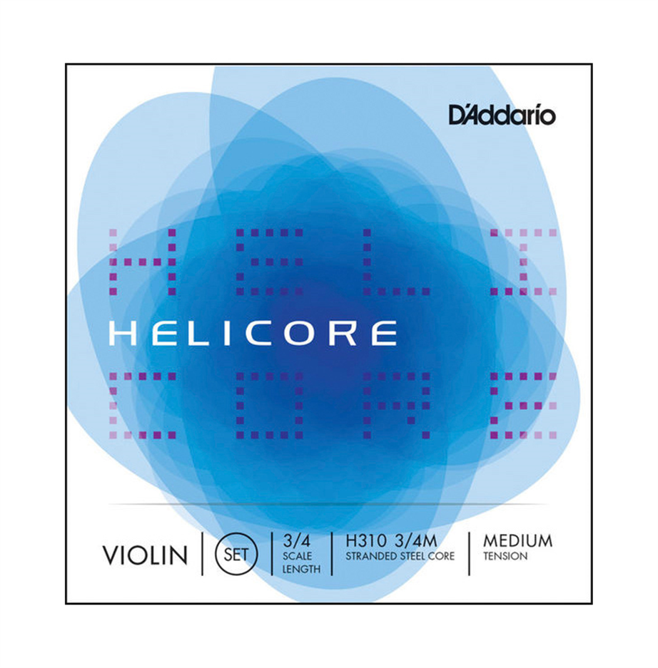 D'Addario H310 Helicore 3/4 Violin Strings