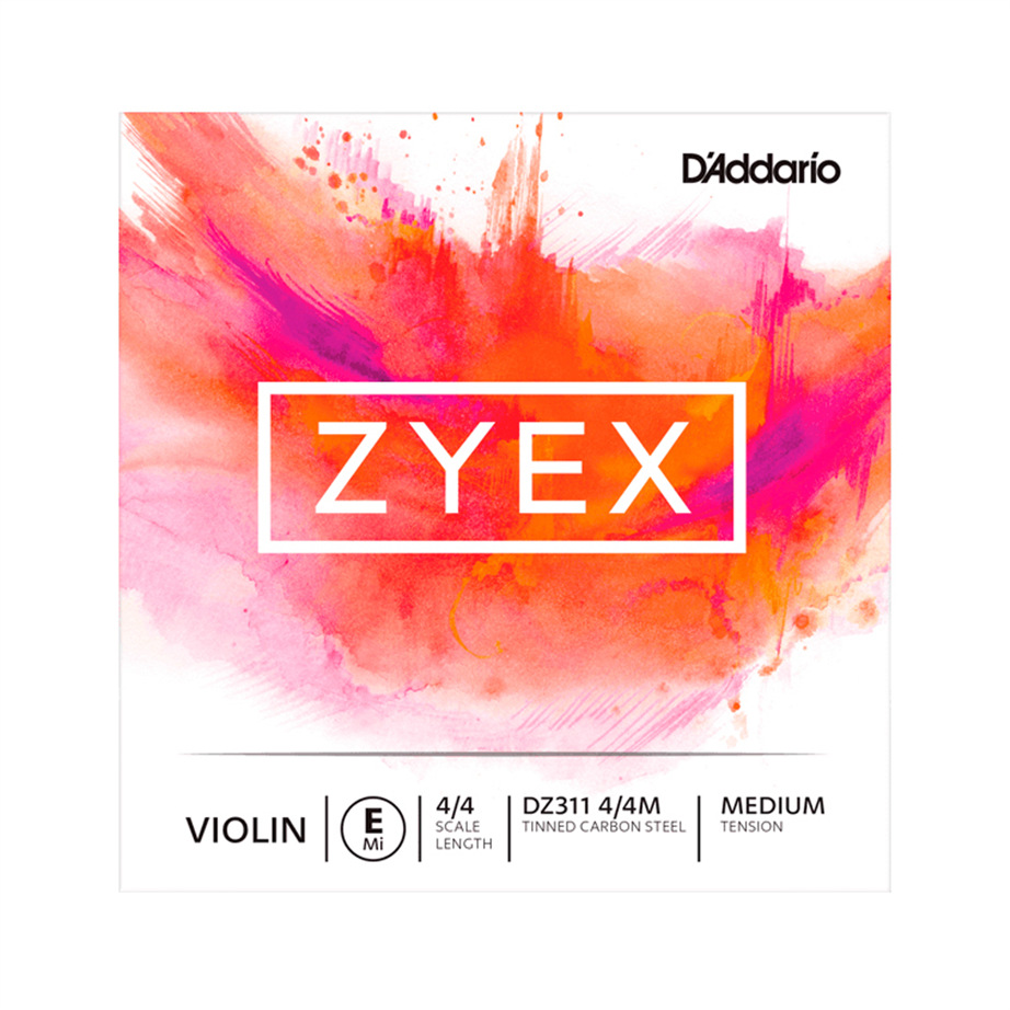 D'Addario Zyex DZ311 E 4/4 Violin String