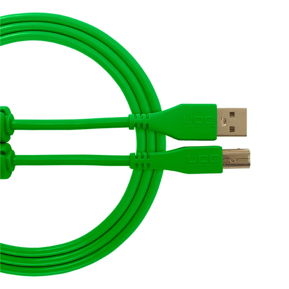 UDG U95003 2.0 A-B Green 3mt Straight Plug USB Cable