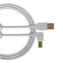 UDG U95004 1mt 2.0 A-B Angled White USB Cable