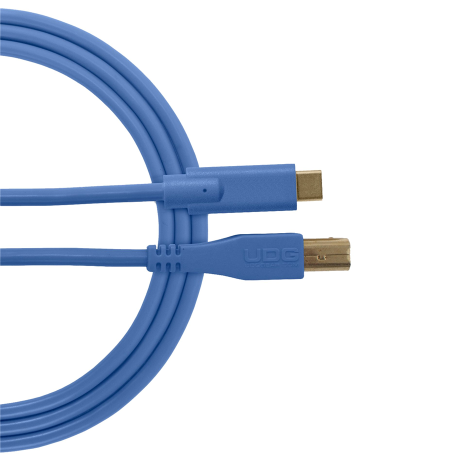UDG U96001 2.0 C-B Straight Plug USB Cable Blue 1,5mt