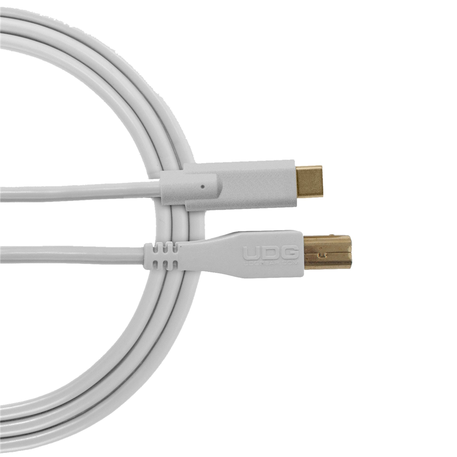 UDG U96001 White 1,5mt 2.0 C-B straight plug USB cable