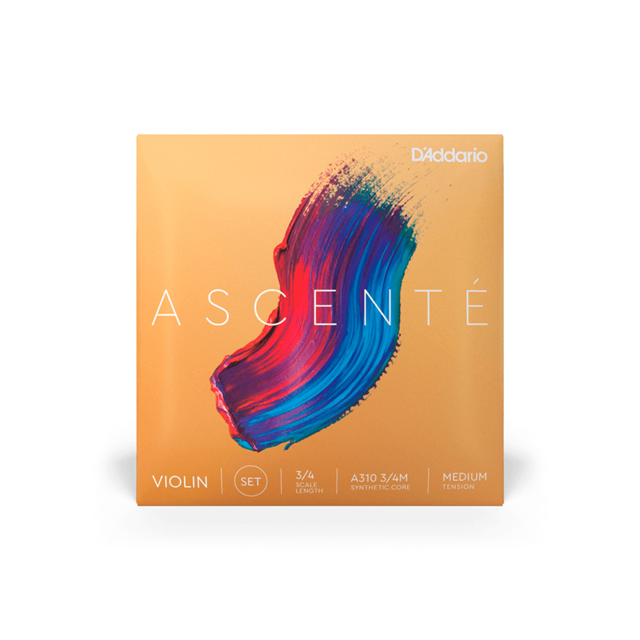 Daddario Ascenté Economy 3/4 Violin Strings