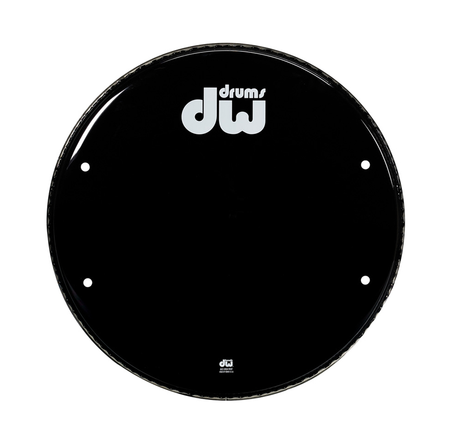 Pele Bombo DW DRDHGB22K Black Logo Vented 22"