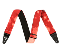 Fender Tie Dye Acid Wash Strap Red Guitar Strap