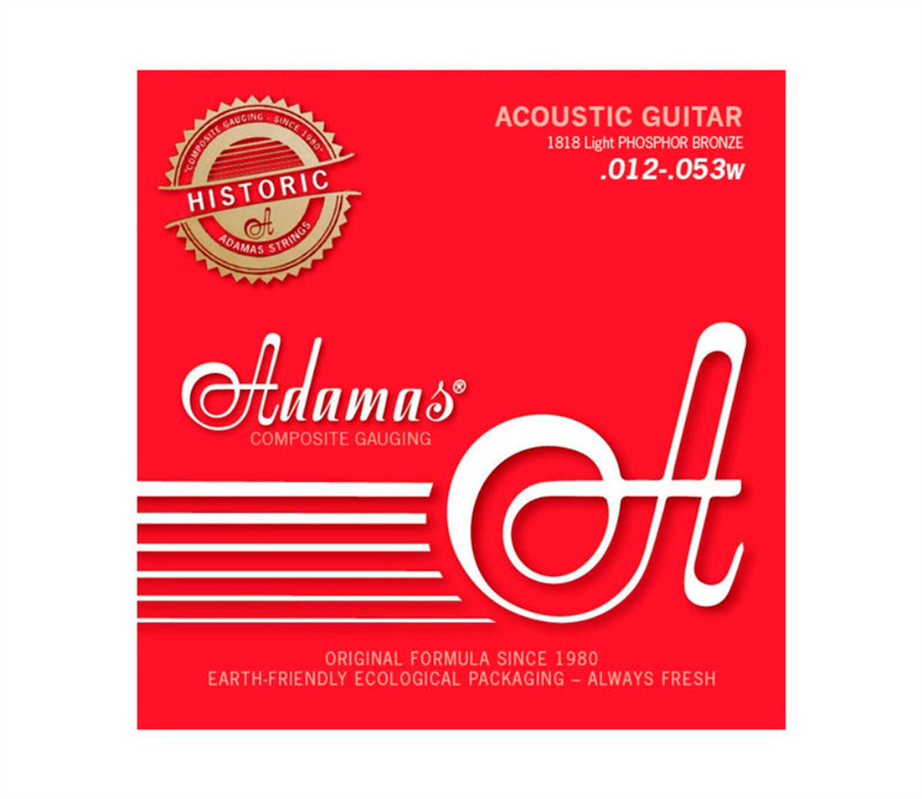 Adamas 1818 012-053 Acoustic Guitar String Set