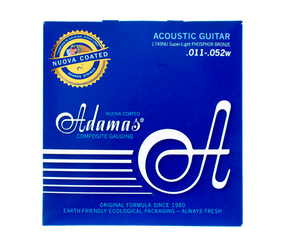 Adamas 1749NU 011-052 Acoustic Guitar String Set
