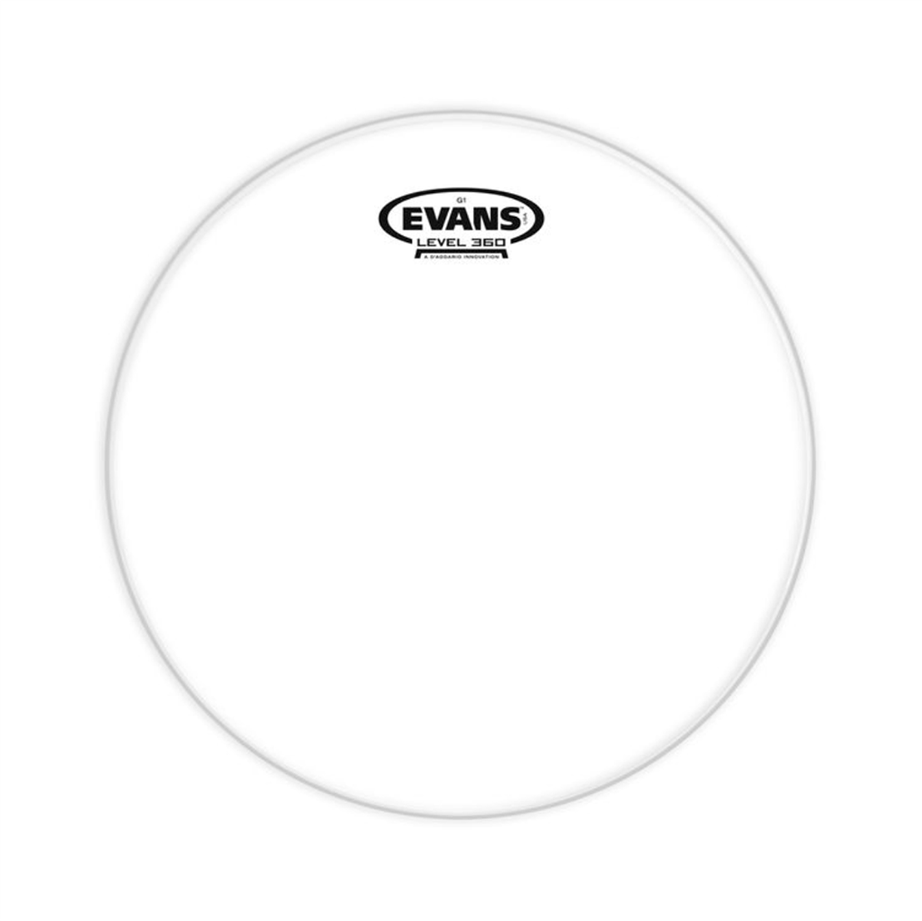 Evans TT12G1 Clear 12" Tom Head