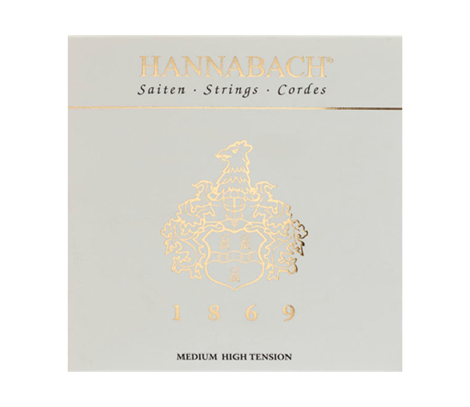 Hannabach 1869 MHT Carbon/Gold Medium High Tension Classic guitar strings
