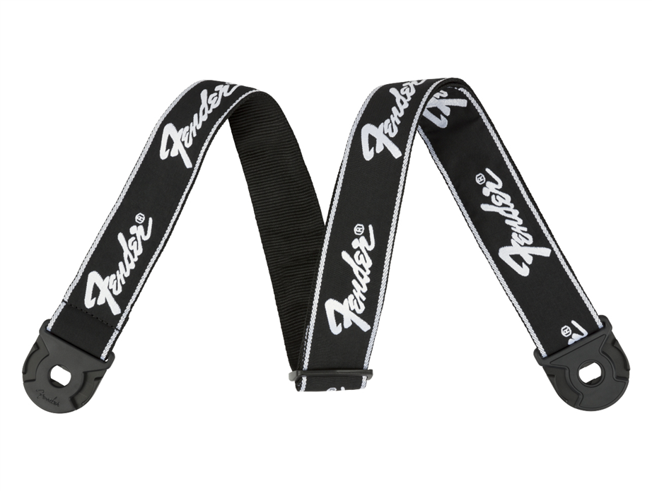 Fender Quick Grip Locking End Strap Black Guitar Strap