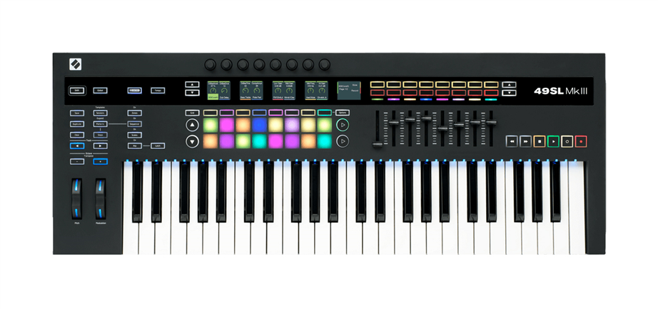 Novation 49SL MKIII MIDI Controller Keyboard