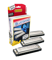 Hohner Blues Band Value pack C G A Diatonic Harmonica
