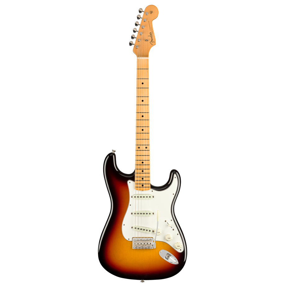 Fender Custom Shop Flash Coat 60s Stratocaster 3 Tone Sunburst