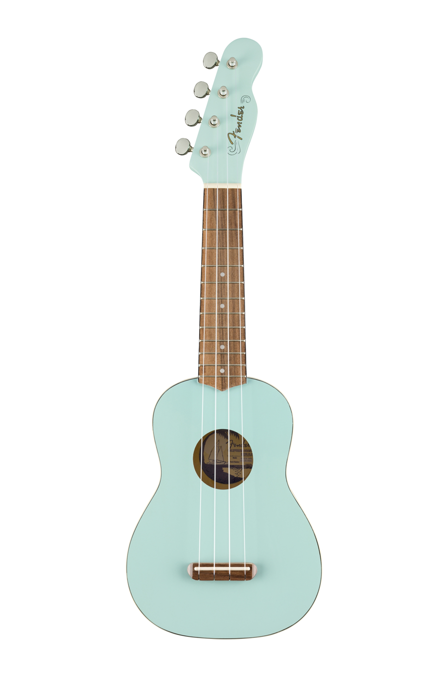 Fender Venice Daphne Blue Soprano Ukulele