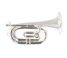 Honsuy short Cornet C/Bb Silver-Plated