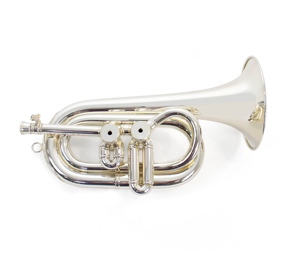 Honsuy 72750 Silver-Plated 2 pistons Cornet