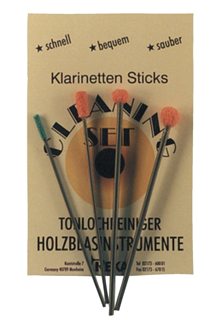 Reka 022 Clarinet Tone hole cleaners Sticks