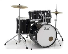 Pearl RS525SC Jet Black w/Sabian Solar