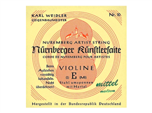 Nurnberger NR10 E Mi 1/4 Violin String