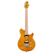 Sterling by MusicMan Axis AX3 Flame Maple Trans Gold