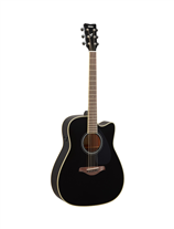 Yamaha FGC-TA Dreadnought Electro-acoustic Black